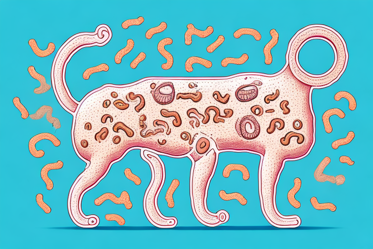 A dog with a digestive system